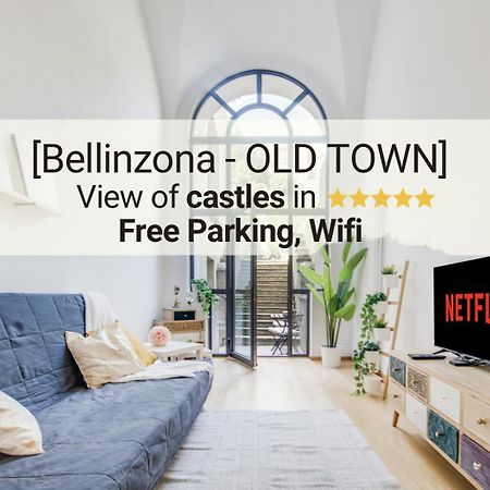 Apartmán Bellinzona-Centro Storico Vista Castelli A ☆☆☆☆☆ Exteriér fotografie